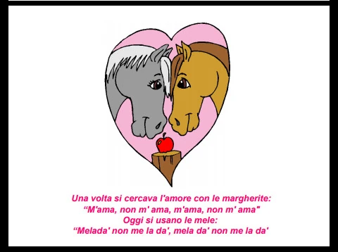 M'ama non m'ama mela da non mela da