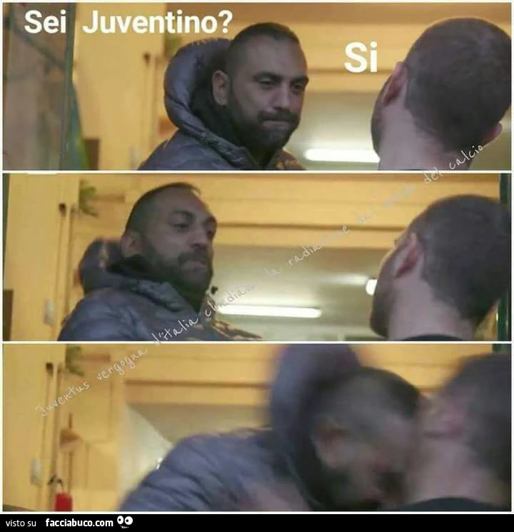 Sei juventino? Si
