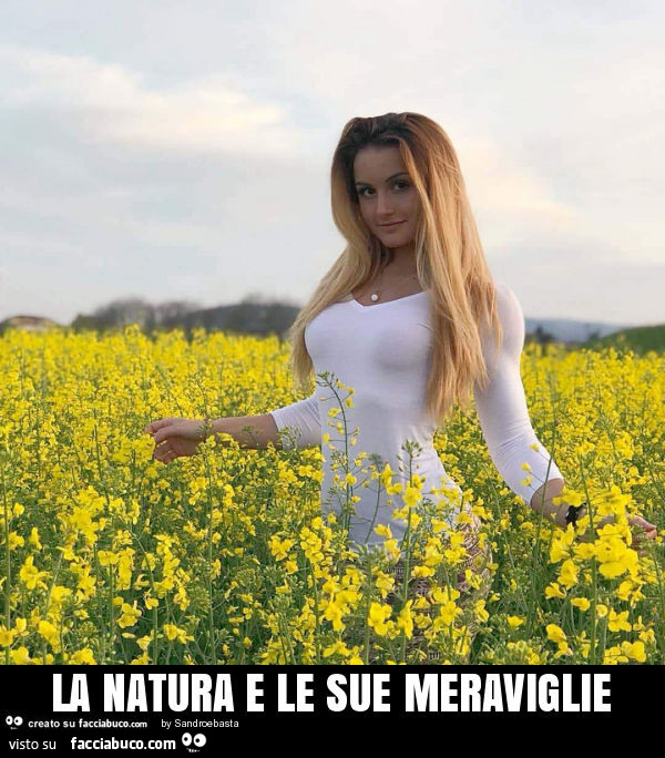 La natura e le sue meraviglie