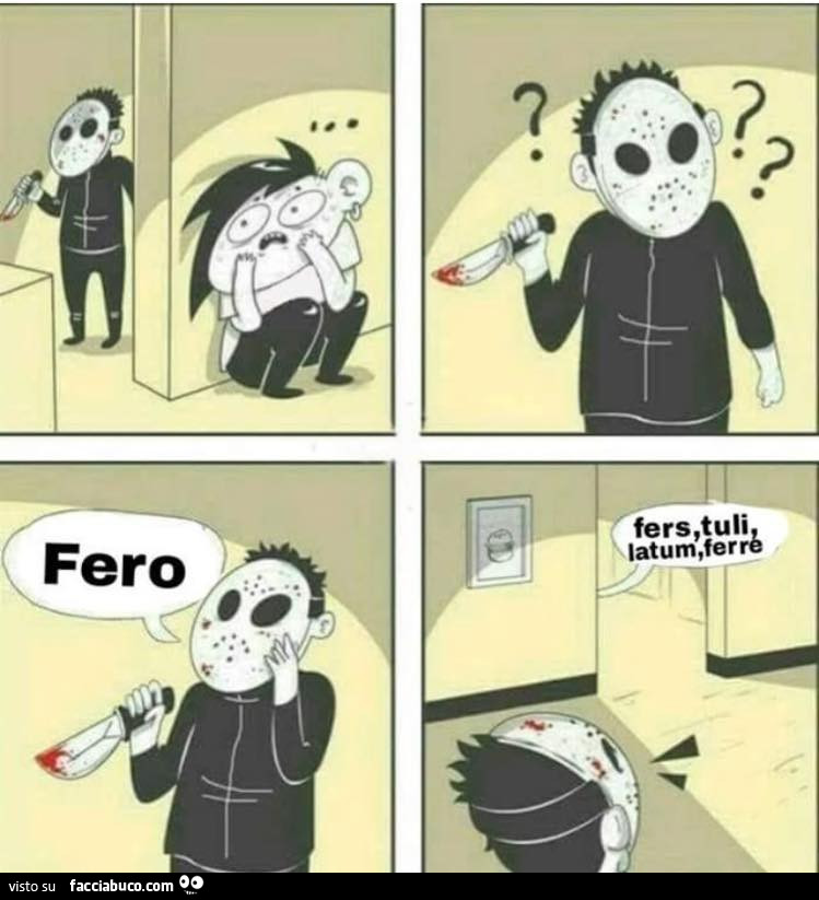 Fero. Fers tuli latum ferre