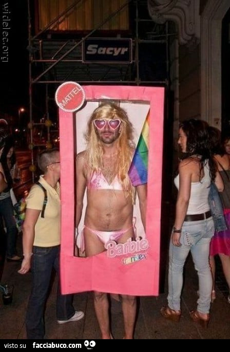 Vestito da Barbie