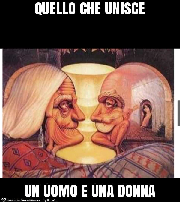 Quello che unisce un uomo e una donna
