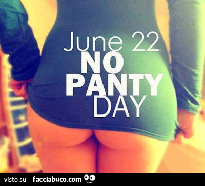 No Panty day