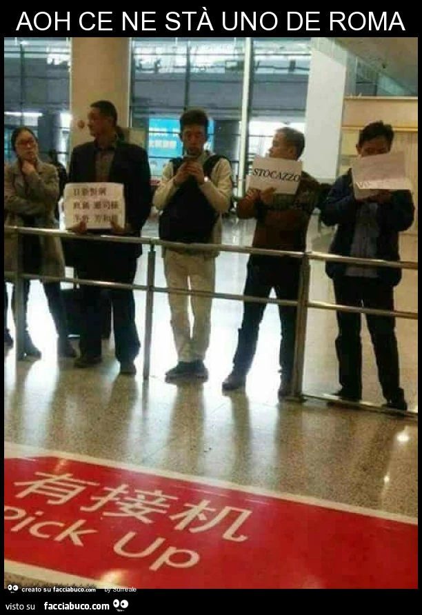 Aoh ce ne stà uno de roma
