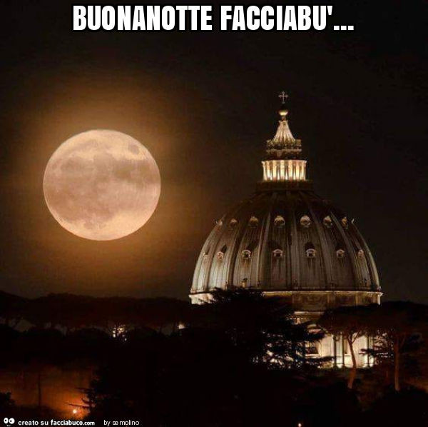 Buonanotte facciabù