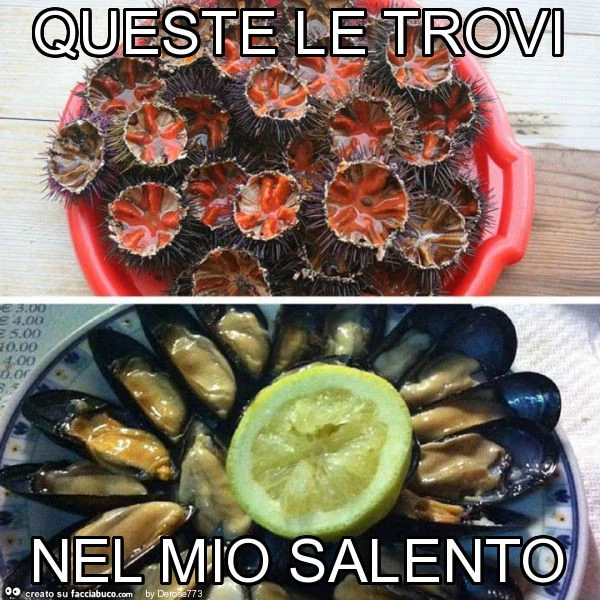 Queste le trovi nel mio salento