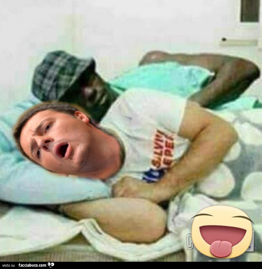 Il negro di whatsapp a letto con Renzi