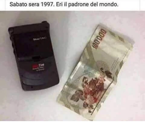 Sabato sera 1997 eri il padrone del mondo