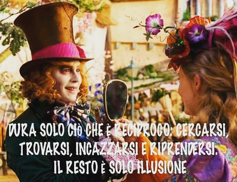 Dura solo ciò che è reciproco: cercarsi, trovarsi, incazzarsi e riprendersi. Il resto è solo illusione