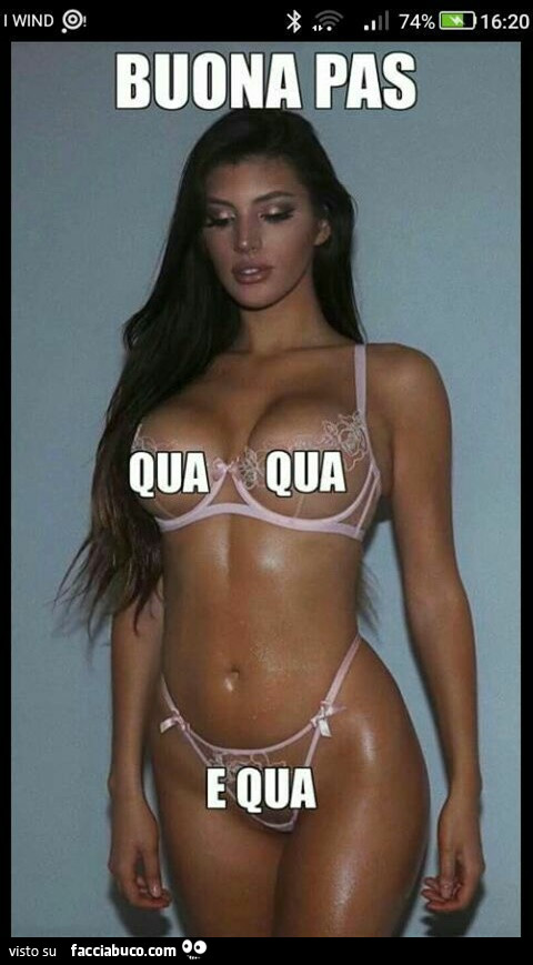 Buona pas qua qua e qua
