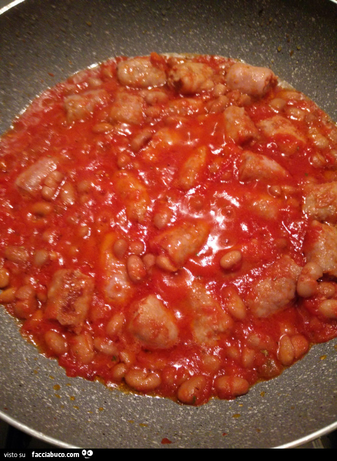 Salciccia e fagioli