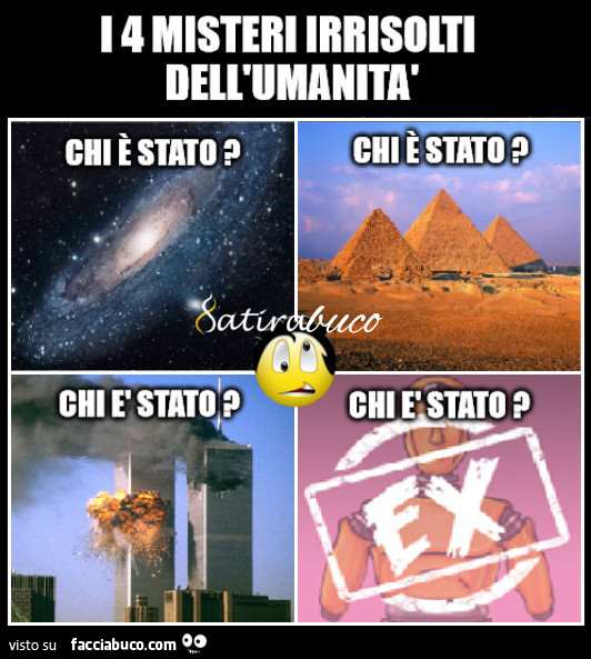 I 4 misteri irrisolti dell'umanità. Chi è stato?