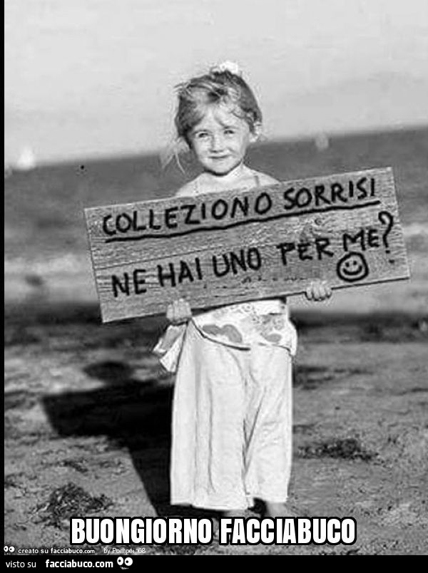 Buongiorno facciabuco