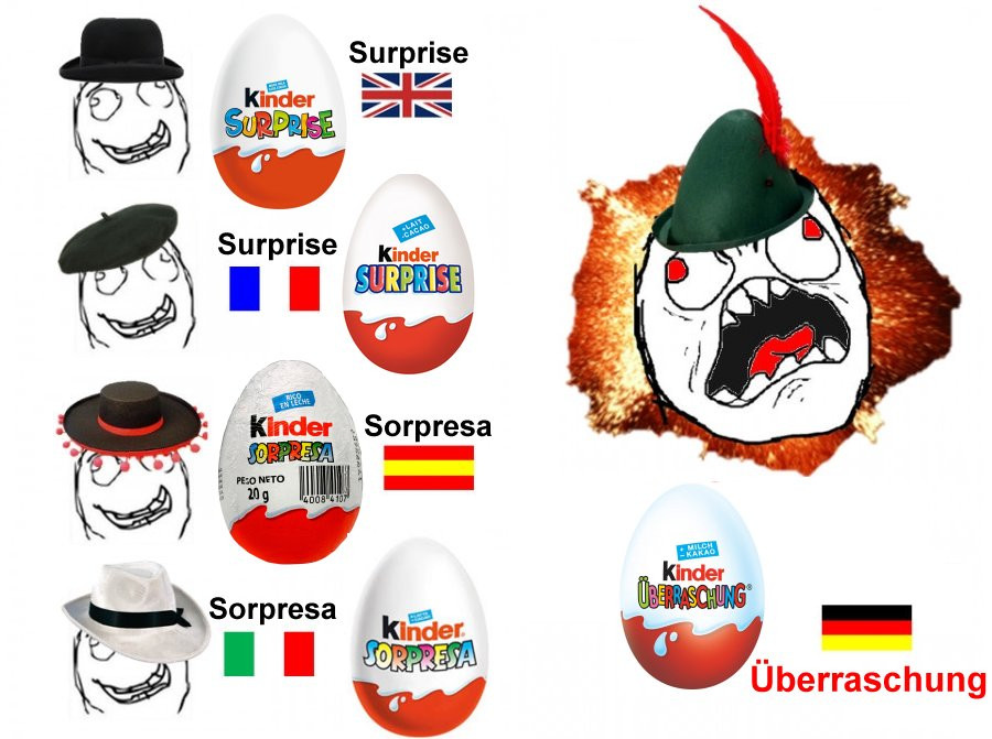 Altro Che Sorpresa In Quello Tedesco Ci Deve Essere Un Mostriciattolo Facciabuco Com