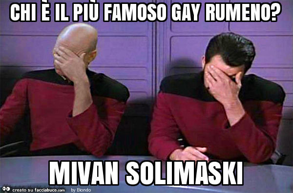 Chi è il più famoso gay rumeno? Mivan solimaski