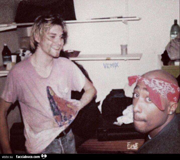 Kurt Cobain e 2pac