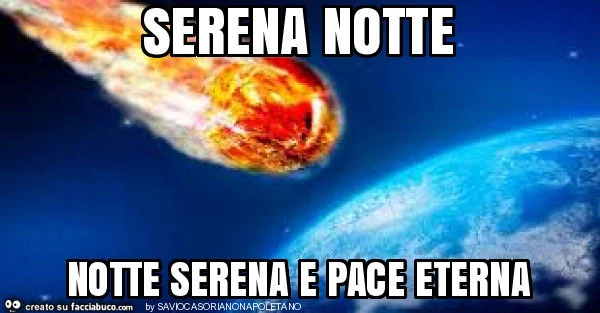 Serena notte notte serena e pace eterna