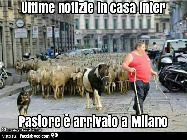 Ultime notizie in casa inter pastore è arrivato a milano
