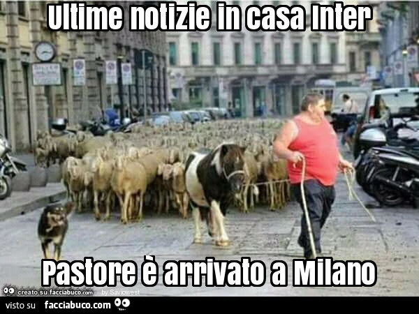 Ultime notizie in casa inter pastore è arrivato a milano
