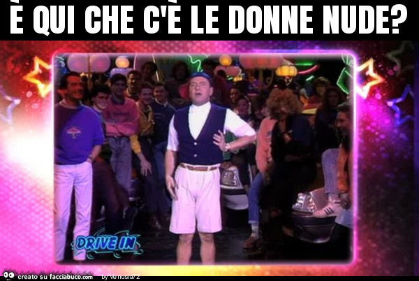 È qui che c'è le donne nude?