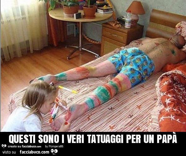 Questi Sono I Veri Tatuaggi Per Un Papa Facciabuco Com