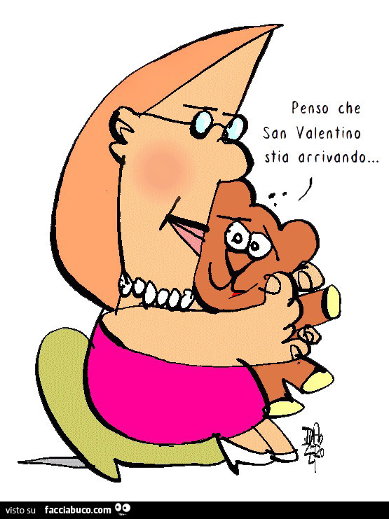 Penso che San Valentino stia arrivando