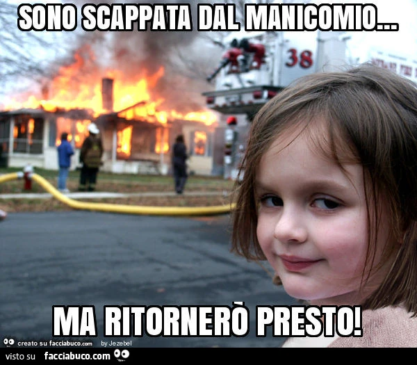 Sono scappata dal manicomio&hellip; ma ritornerò presto