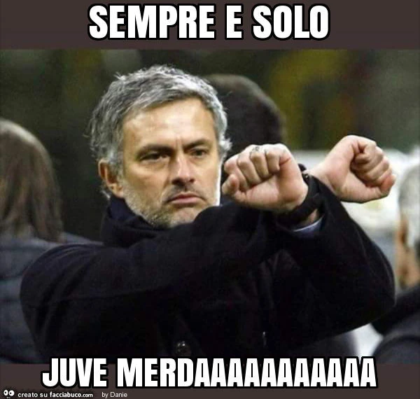 Sempre e solo juve merdaaaaaaaaaaa