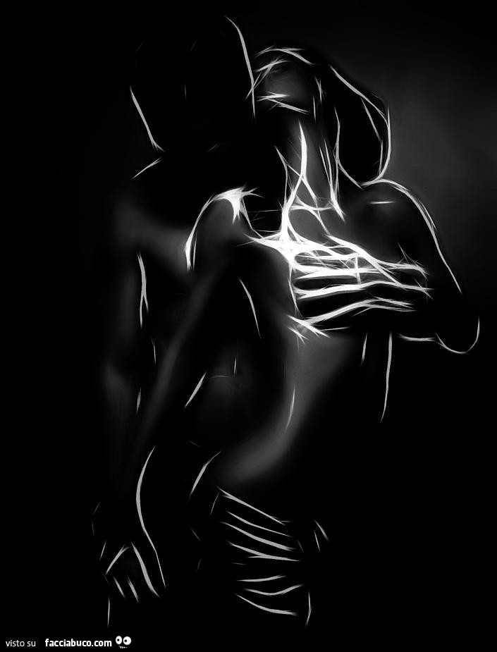 Disegno mani sul seno